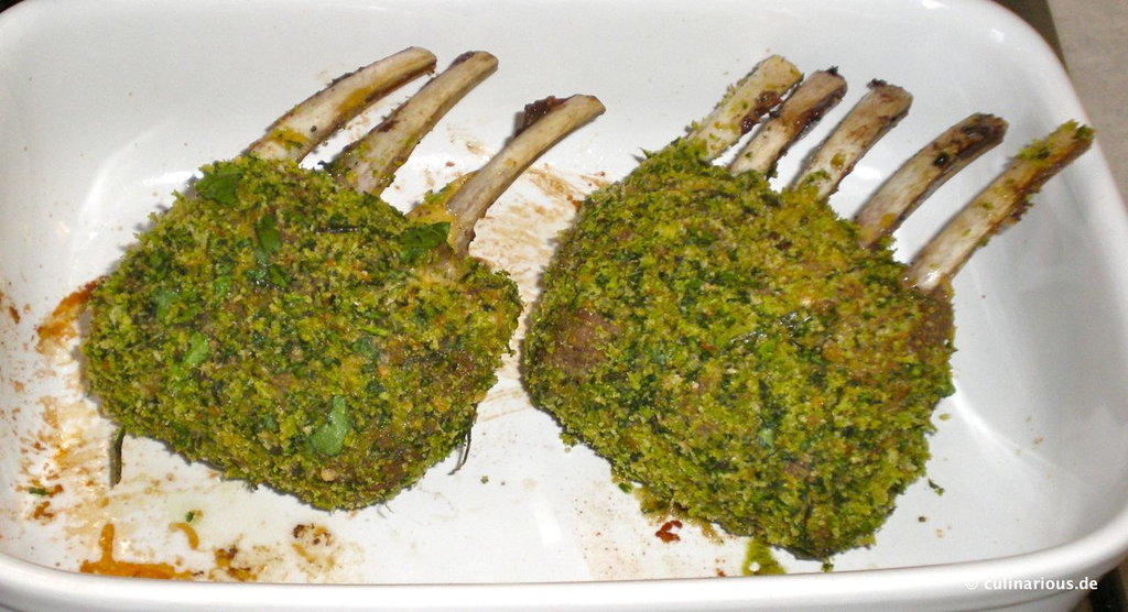 Rack of lamb